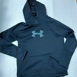 Under Armour Women’s Cold Gear Fleece Hoodie Size Medium Black